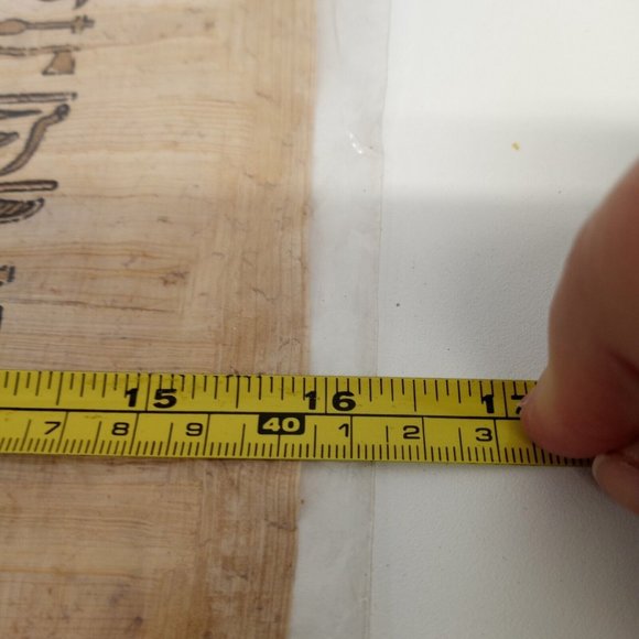 Beautiful Egyptian Painting On Papyrus Paper. Art Birds Fish - Picture 7 of 7